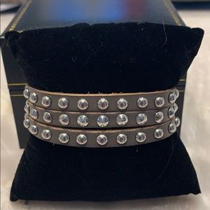 Leather studded Bracelet
